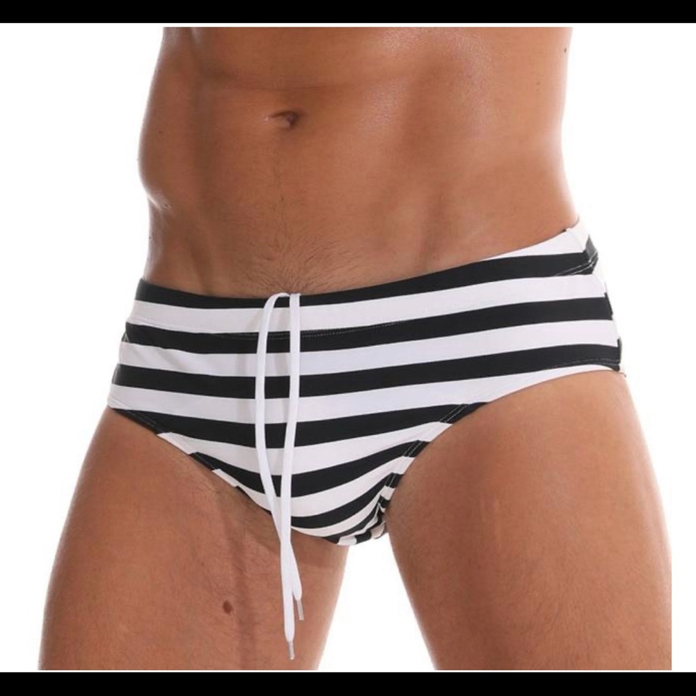 Men’s Striped Speedo